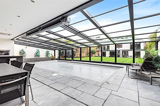 Indoor pool installation