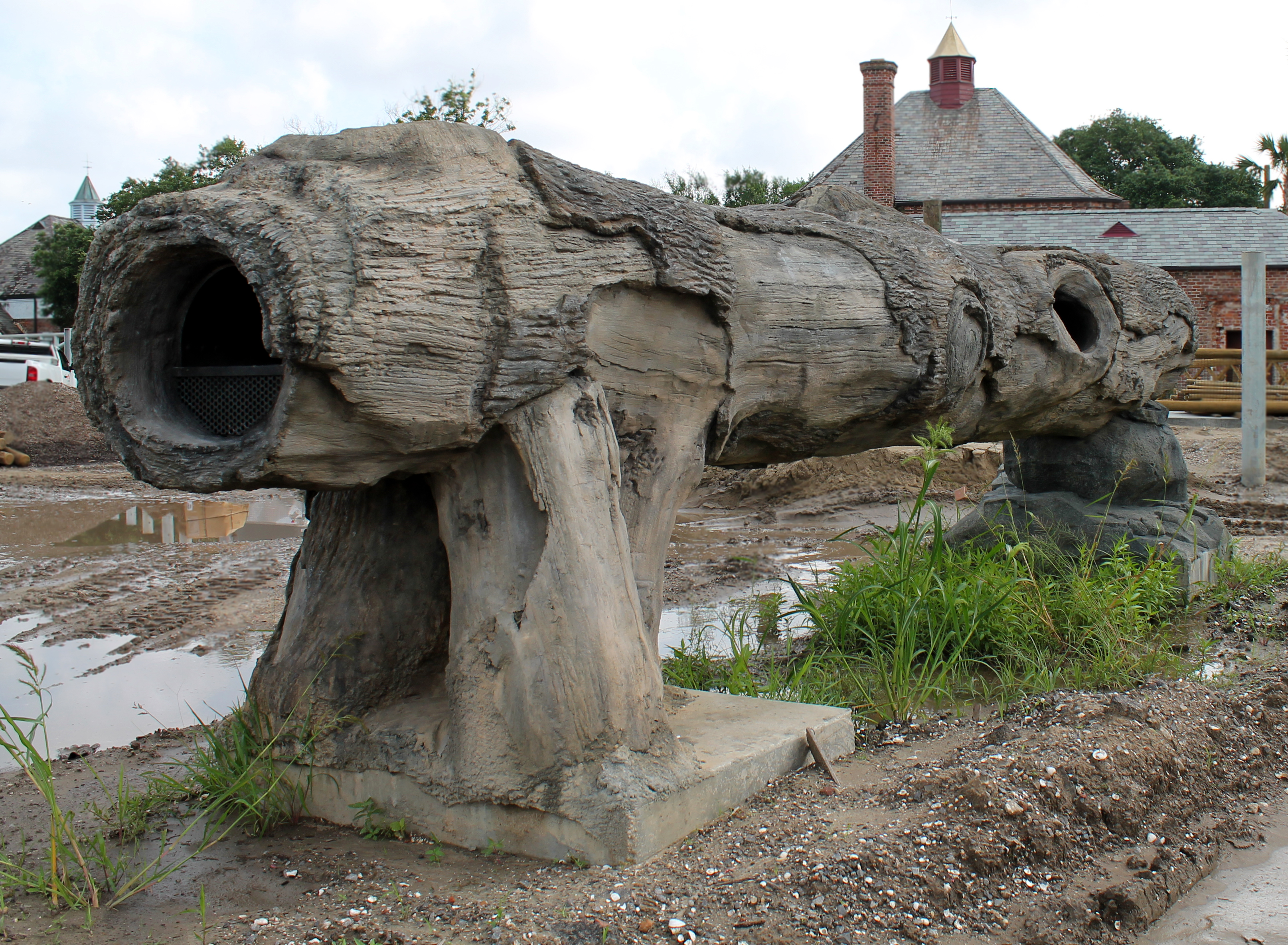Elephant Feeder Log