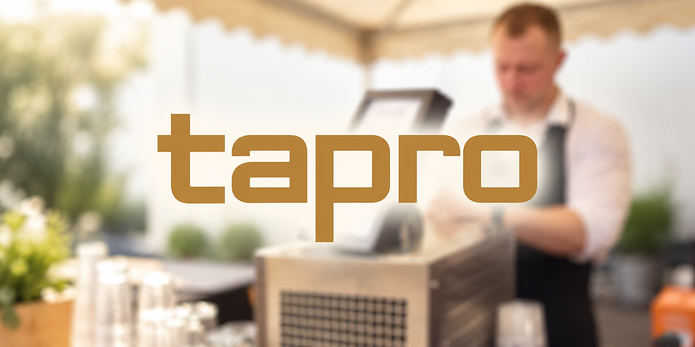 Catering za 400 gostov na poslovnem dogodku TAPRO v Ljubljani