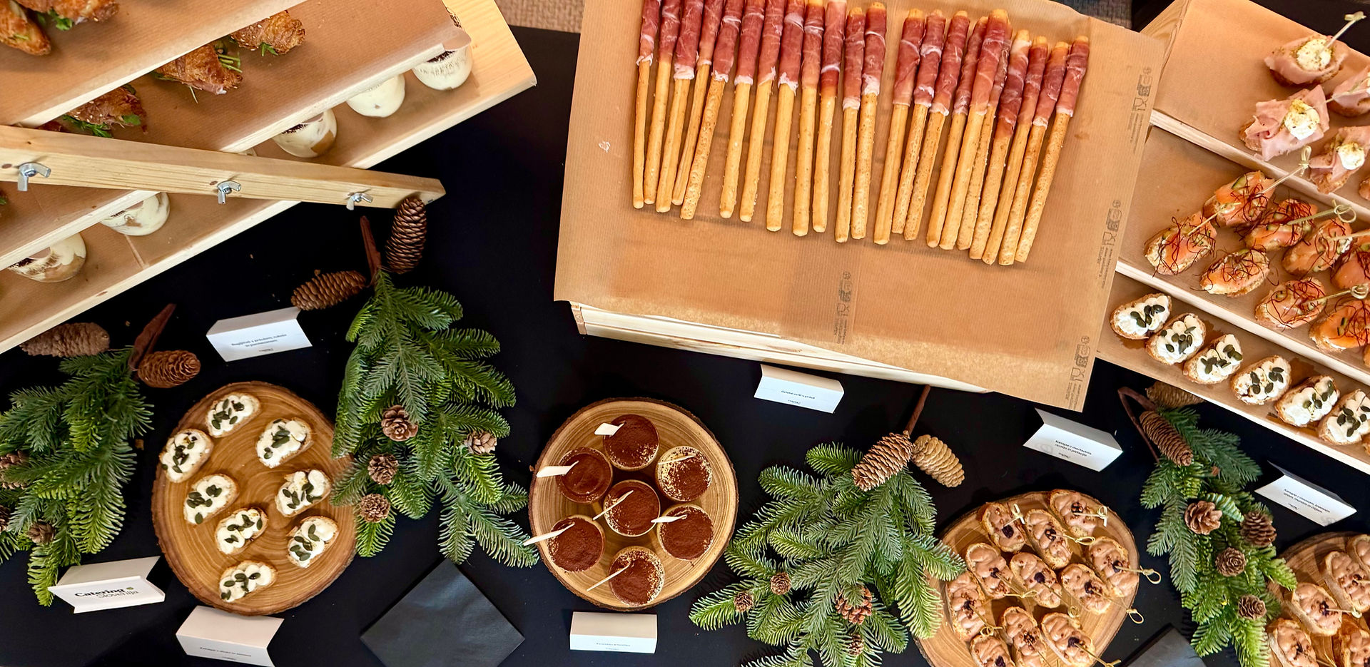 Catering na poslovnem dogodku