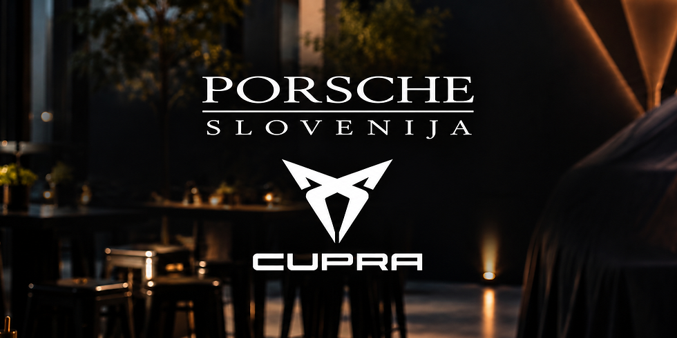 Poslovni catering za novinarsko konferenco CUPRA Raval v Ljubljani