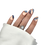 Thumbnail: No. 45 Oceans - Kort Rond - Nude Marble Blauw