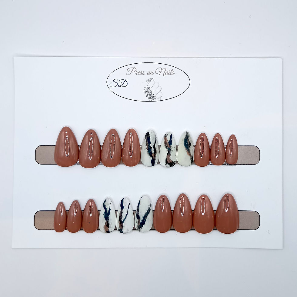 Thumbnail: B-162 - S Stiletto - Nude Marble - Basics