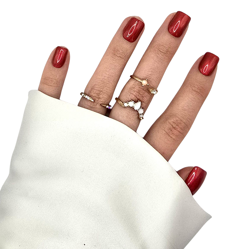 Thumbnail: B-253 - Kort Recht - Rood Metallic - Basics