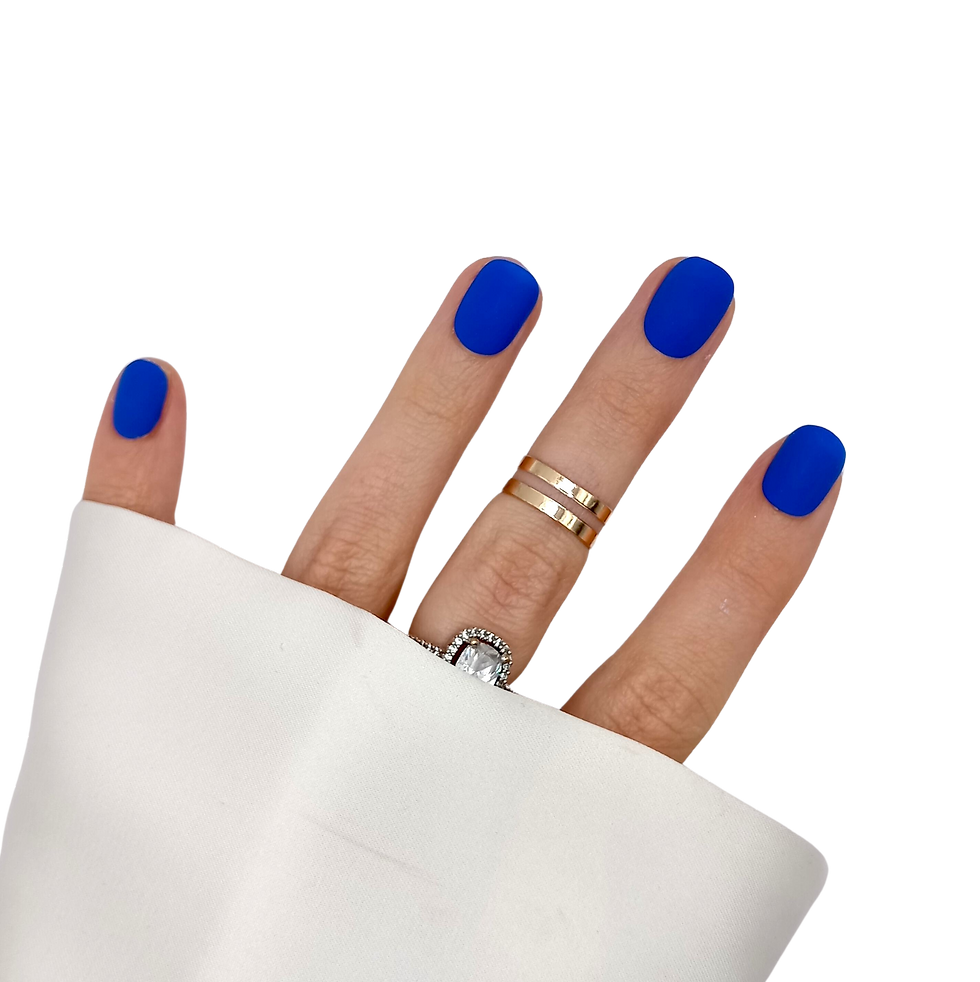 Thumbnail: B-10 - XS Naturel - Matte Blauw  - Basics