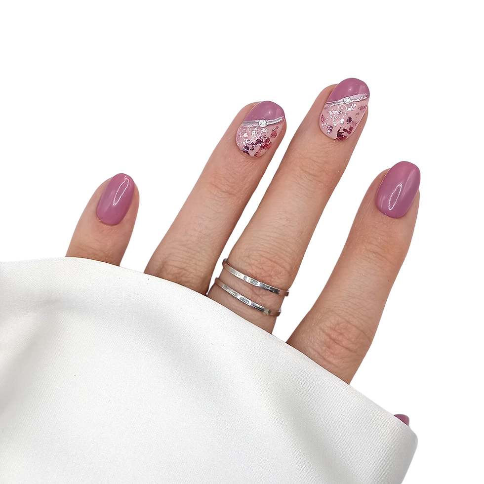 Thumbnail: No. 27 Let The Music Play - Korter Rond - Roze Met Flakes en chrome
