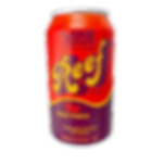 Front view of Minnesota KushCo Reef Water Fruit Punch cannabis-infused beverage can