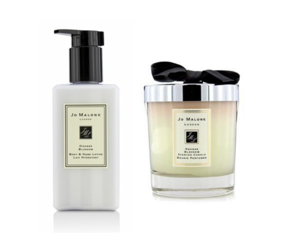 JO MALONE - ORANGE BLOSSOM BODY LOTION Y VELA PERFUMADA