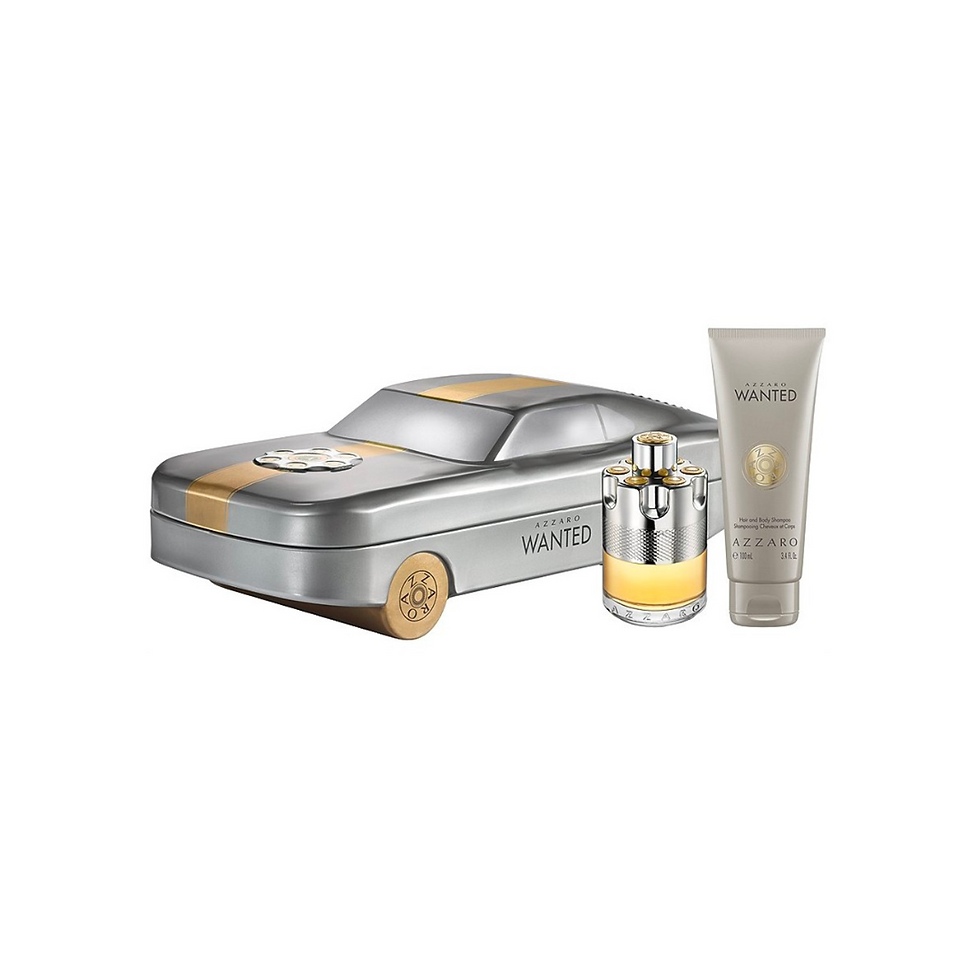AZZARO ESTUCHE - AZZARO WANTED EDT 50 ML. + SHAMPOO CUERPO Y CABELLO 100 ML.