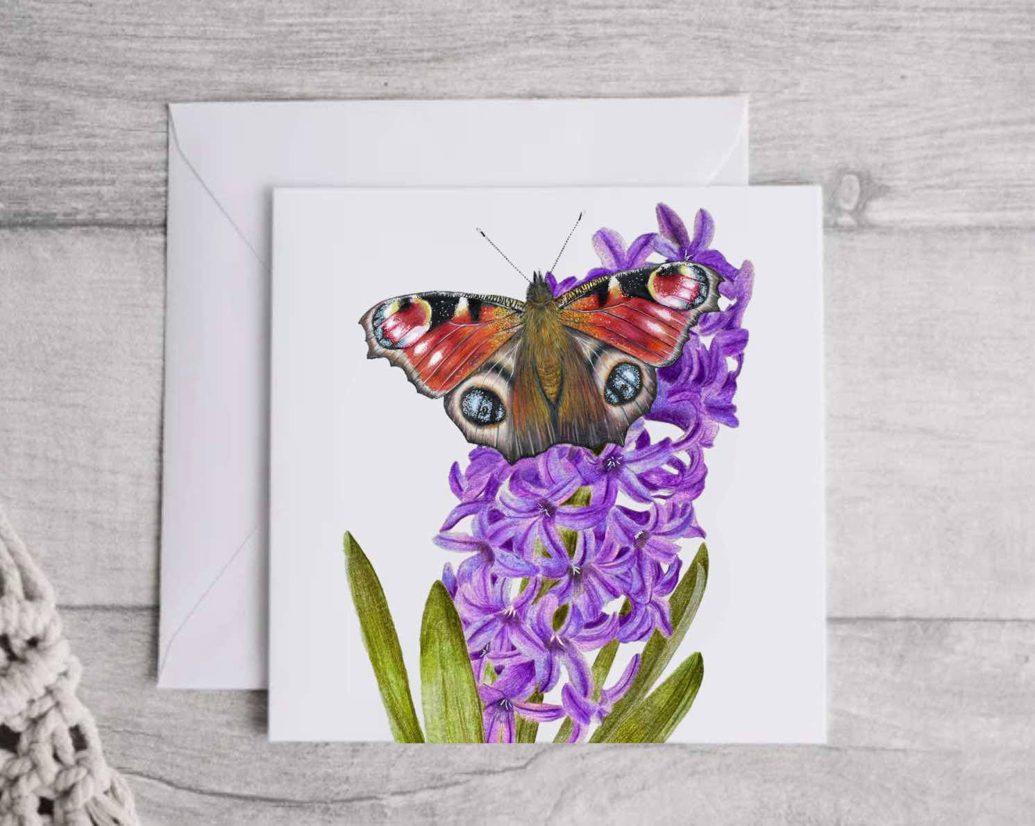 Butterfly greeting card