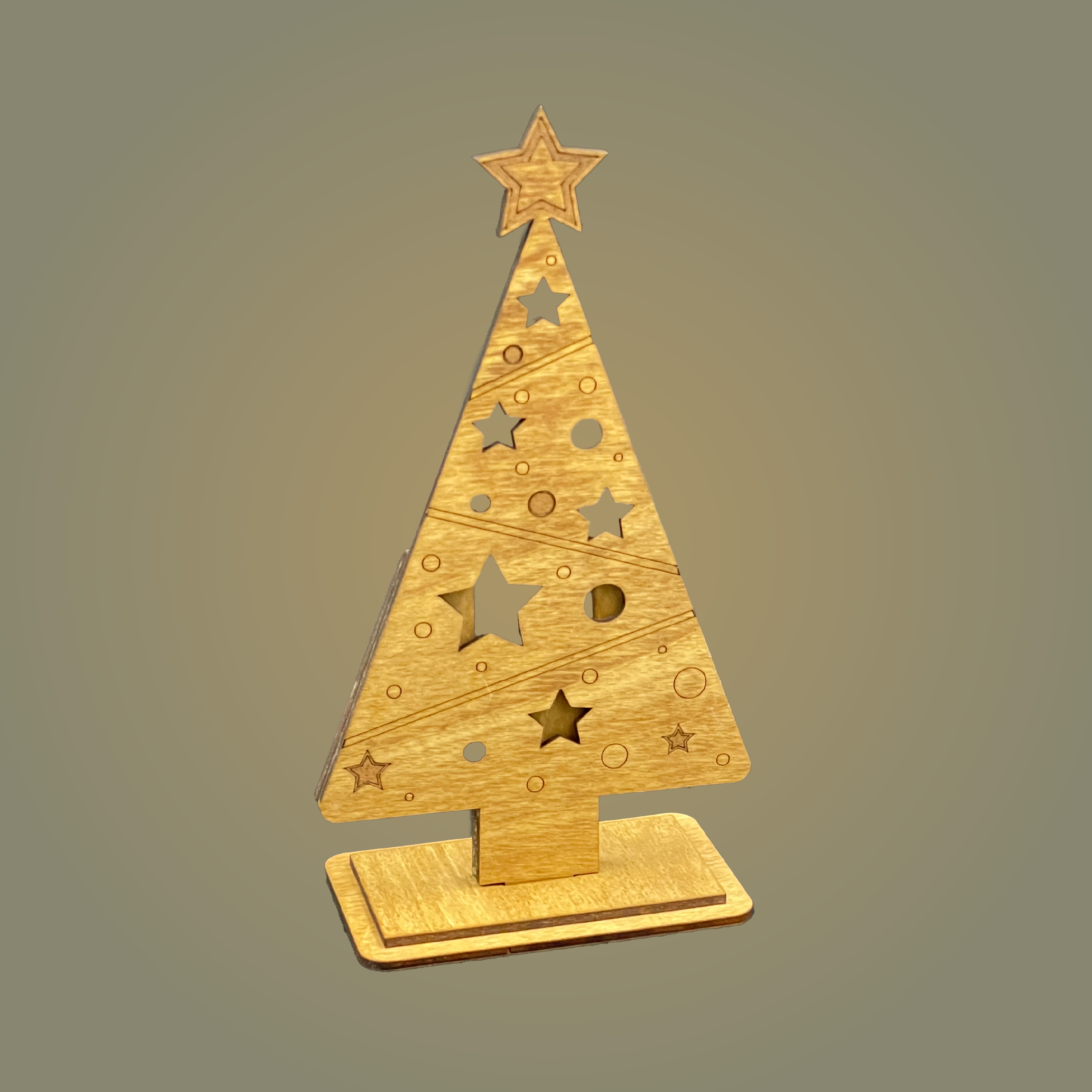 Christmas Tree Gift Card Holder (Free Standing)