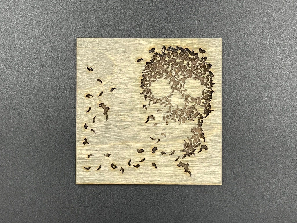 Adrift Series by Dead Drop Wood Coasters