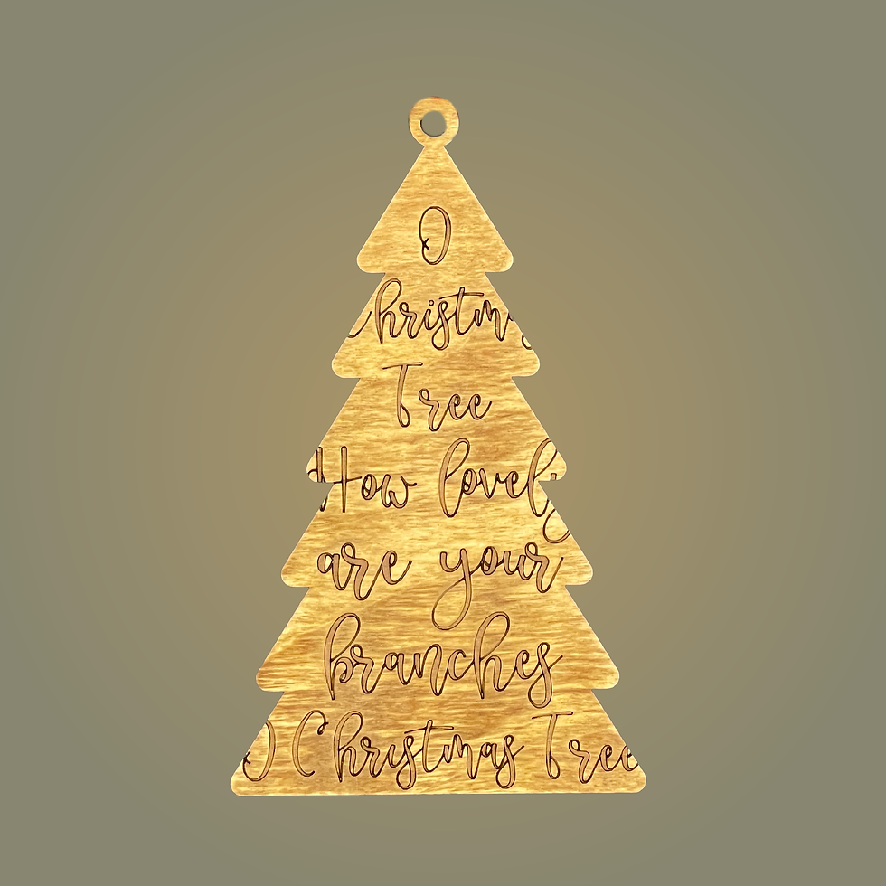 Thumbnail: Lyric Tree Ornaments