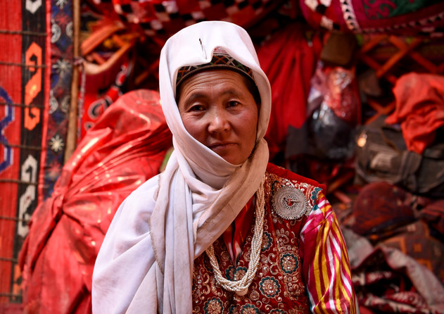 The ornate design of their clothes and furnishings are used every day, not just for special occasions. Women’s dresses are often covered with buttons, broaches and embroidery.
- Wakhan Corridor, Afghanistan.