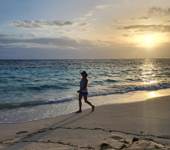 Amanecer en Playas de Spratt Bight en San Andrés Islas