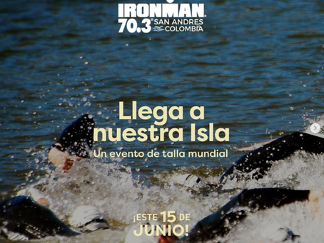 San Andrés se convierte en territorio IRONMAN: Todo listo para el 70.3 San Andrés 2025