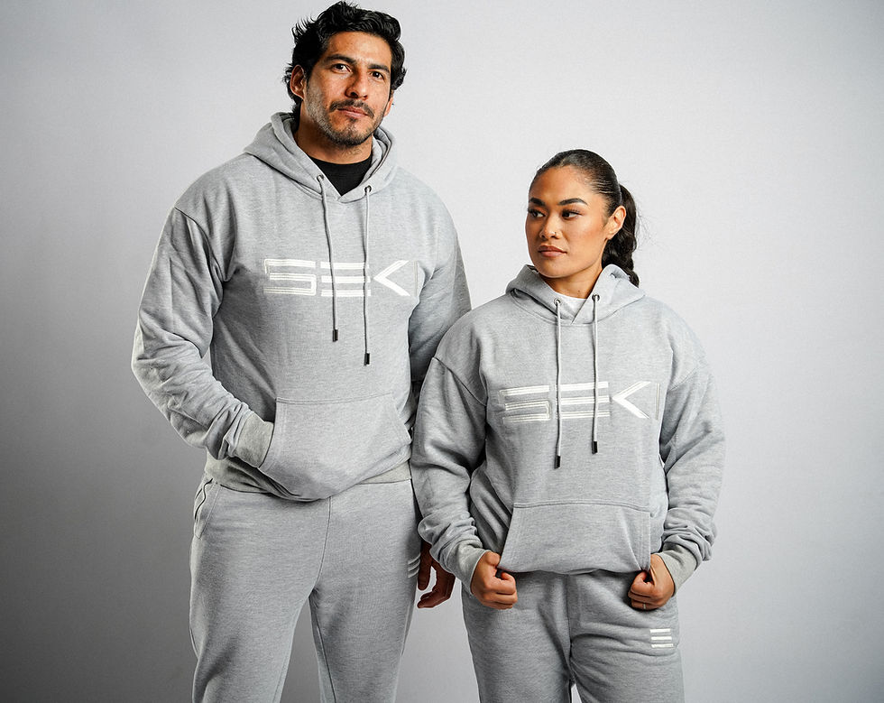 Thumbnail: SEKI Everyday Performance Hoodies - Grey