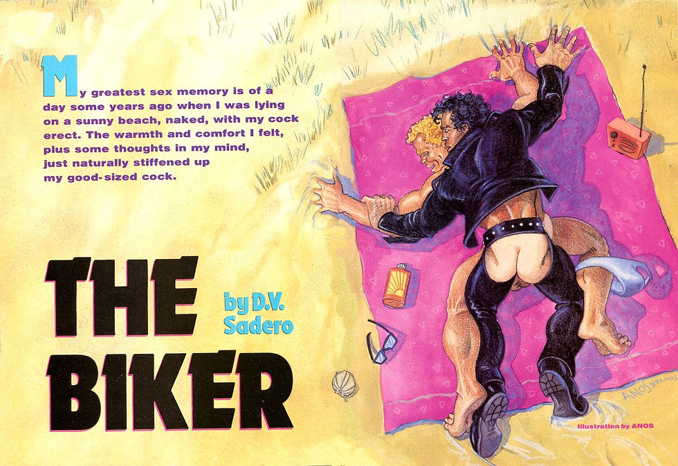 The Biker by Anos Nemos