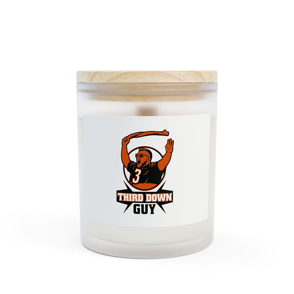 Thumbnail: Game Day Frosted Glass Candle