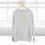 Thumbnail: heather sweater handing on a hanger. gently.

