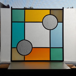Geometric Shapes, Classic Stained-glass Technique