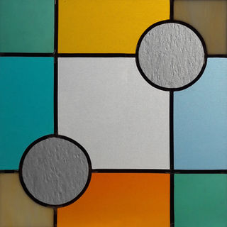 Geometric Shapes, Classic Stained-glass Technique
