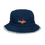 Thumbnail: Distressed denim flame hat