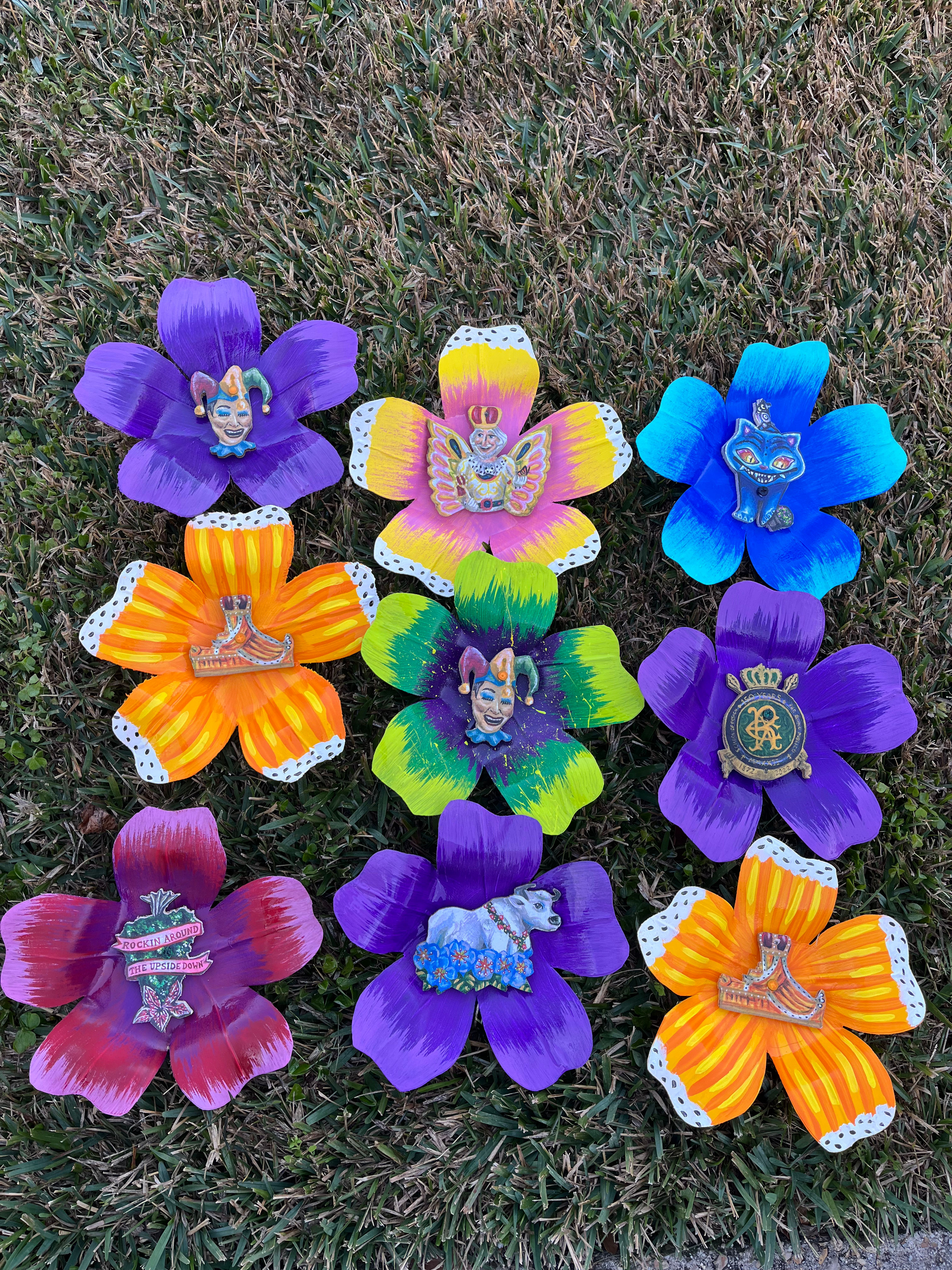 Small themed flowers each sold separately 