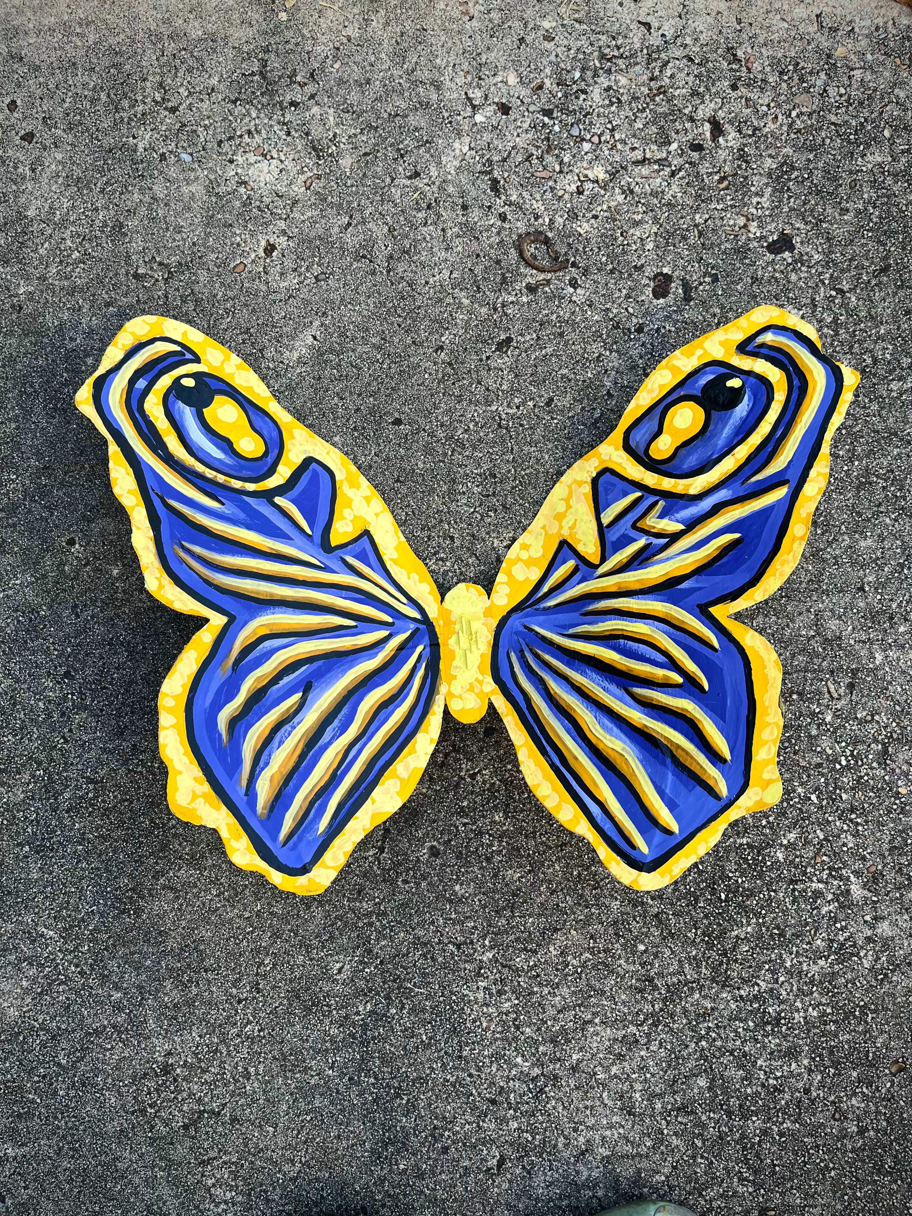 LSU butterfly
