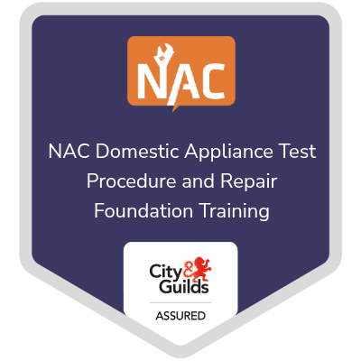 NAC Domestic Appliance Test Procedure and Repair Foundation Training Certificate