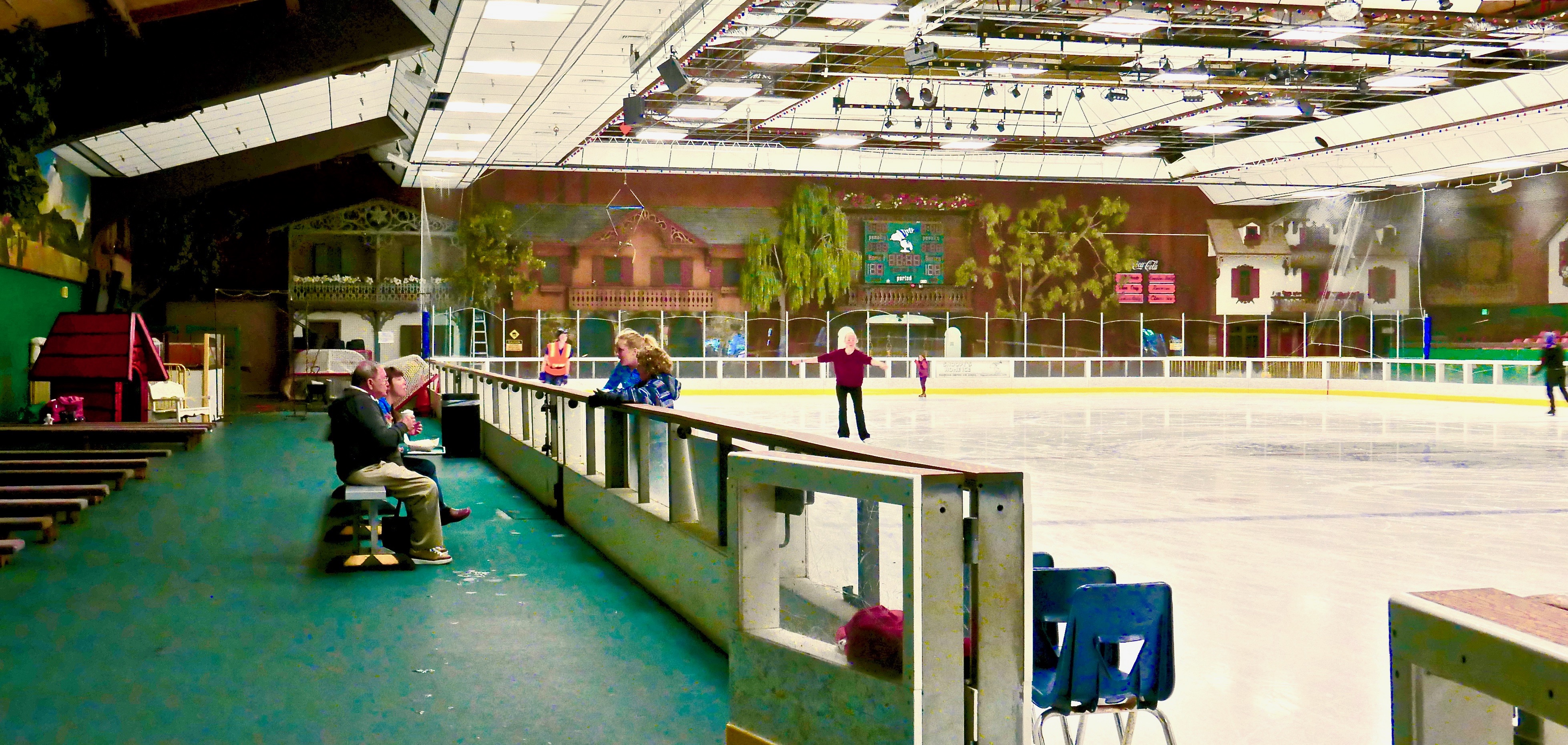 Snoopy's Home Ice Skating Rink