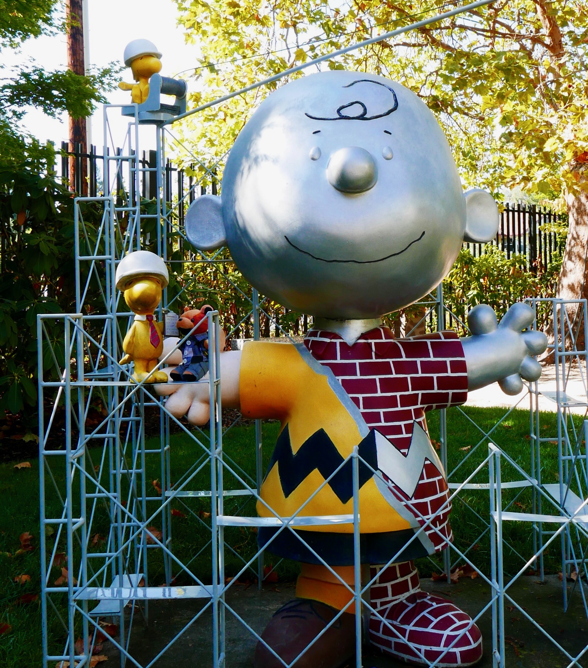 In the Sculpture Garden