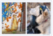 This cool, painted alley cat and motorcycle-driving wild dog meet in the poem, "Dog Day Dreams"...