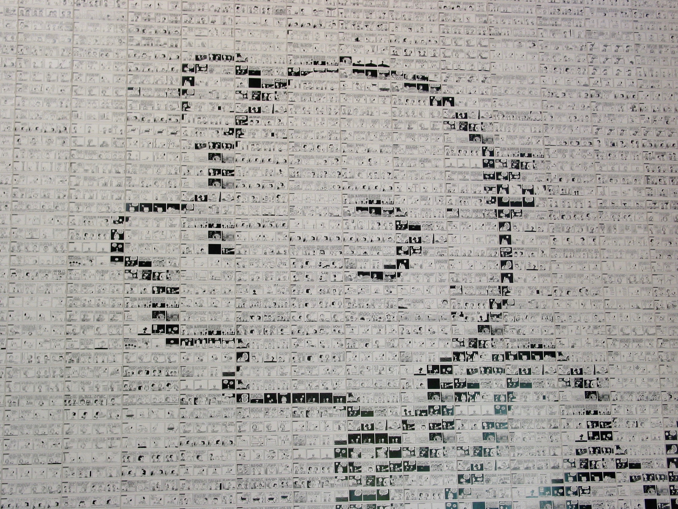 Peanuts Tile Mural (Close-Up)