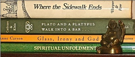 book spine poetry