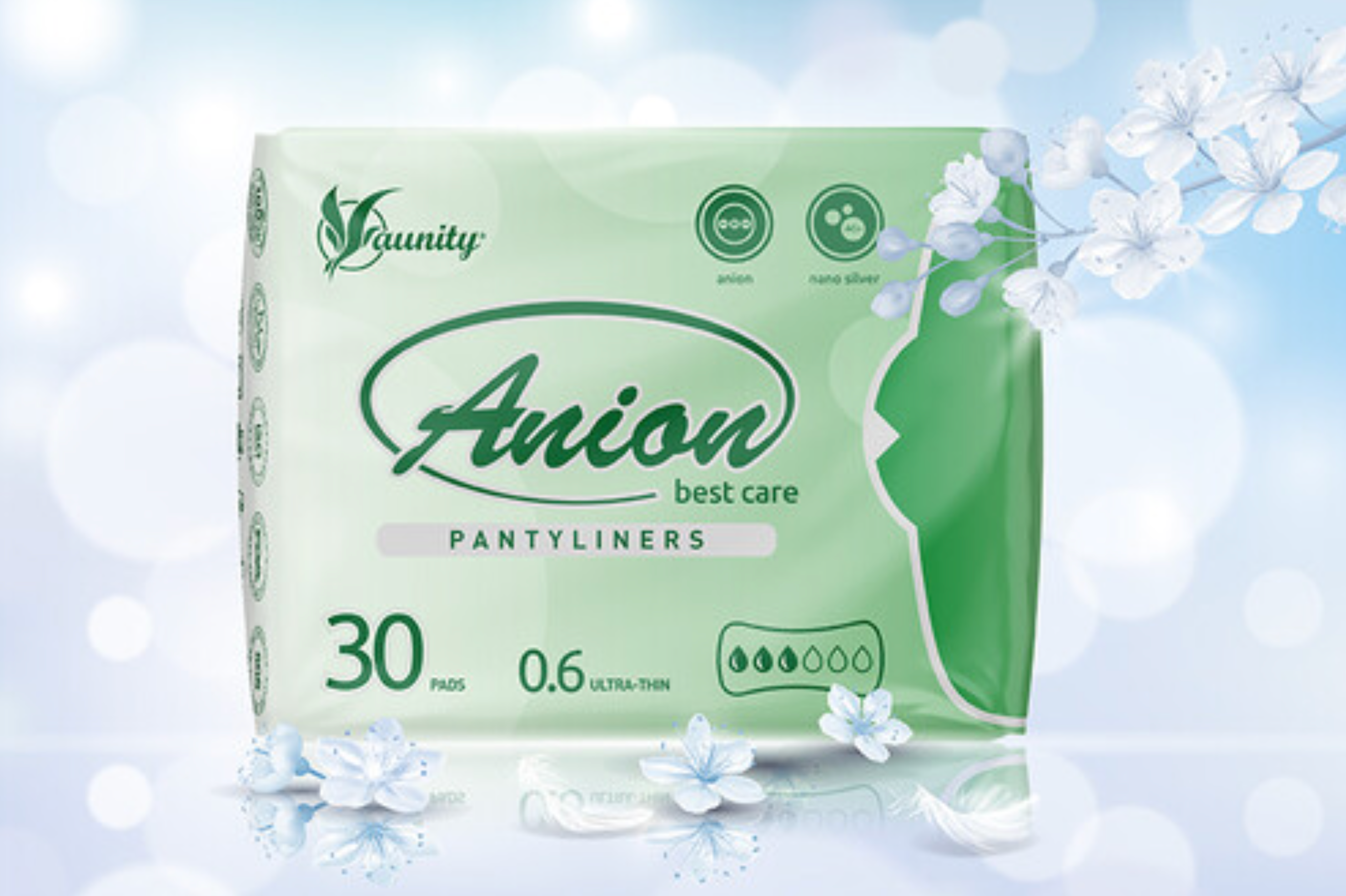 Aniónové vložky Intímky 30ks