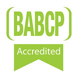 BABCP accredited therapist logo