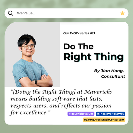 Do The Right Thing At Mavericks