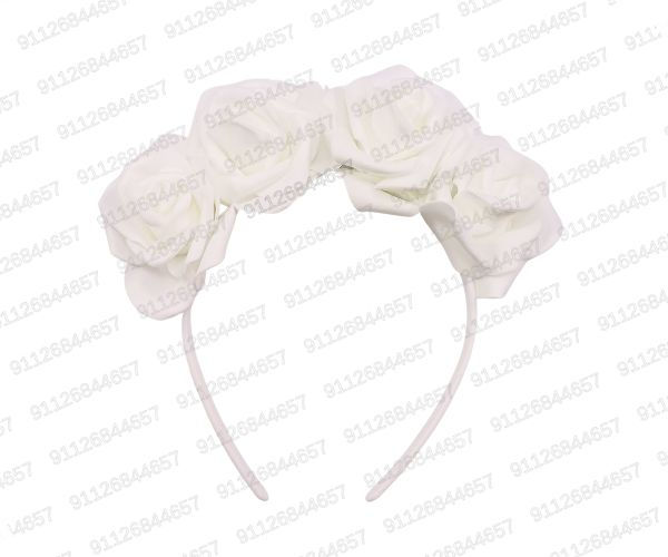 Miniatura: [VI-278-1086C] VINCHA CON ROSAS GOMA EVA- SURTIDO