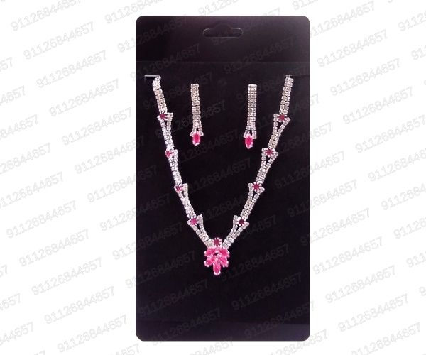 Miniatura: [CON-117-1140] CONJUNTO FIESTA COLLAR + AROS CON STRASS