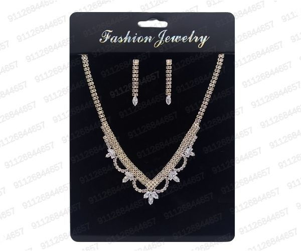 Miniatura: [CON-118-1091] CONJUNTO FIESTA COLL+AROS+ANILL STRASS/ZIRCON