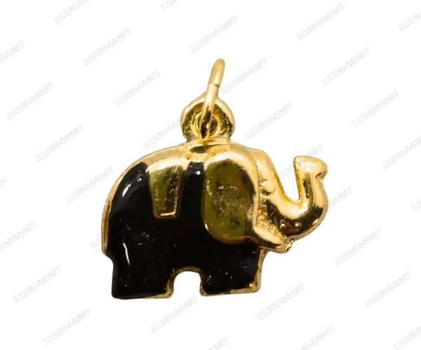 Miniatura: [CON-217-1115] CONJUNTO DIJE ELEFANTE Y CADENA + ESTUCHE