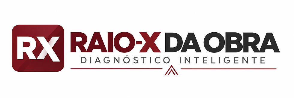 Logo oficial do RAIO-X DA OBRA