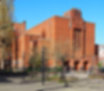 Het exterieur van de Jeruzalemkerk