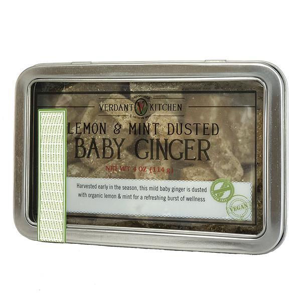 Lemon & Mint Dusted Baby Ginger