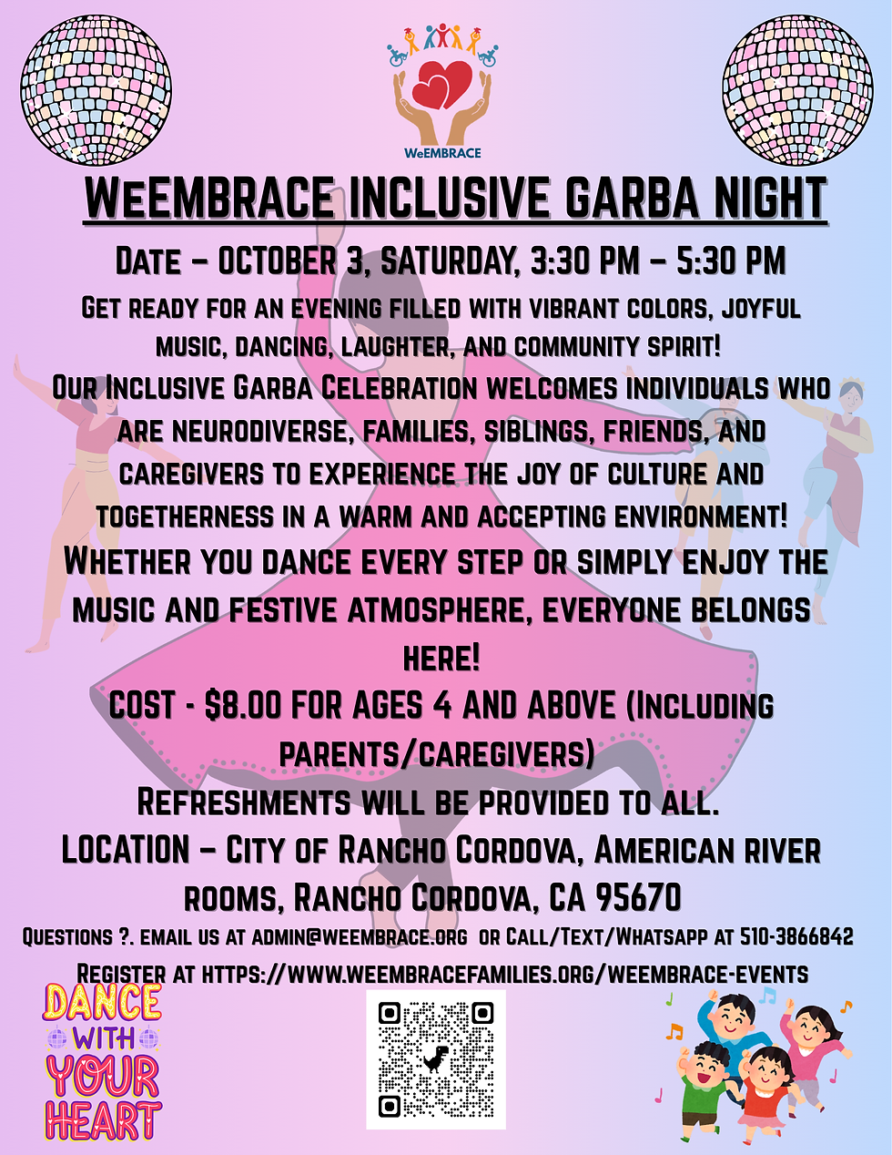 OCT 3 - WeEMBRACE GARBA