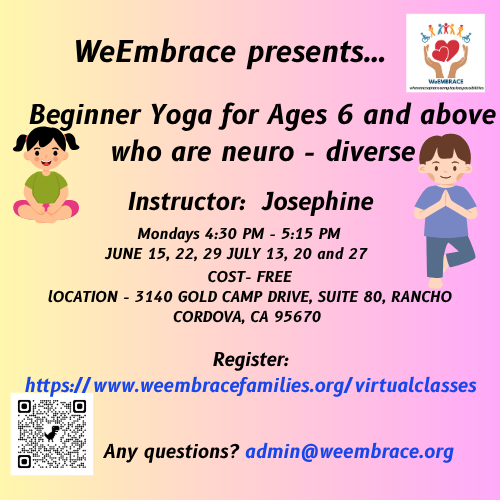 JUNE 15 - FREE- YOGA SESSIONS - 6 Weeks  IN RANCHO CORDOA