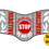 Thumbnail: Black mesh dog vest with red STOP sign, “Reactive” text, leaf detailing, and do not pet warning.