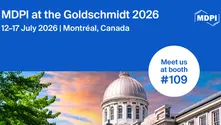 Meet MDPI at the Goldschmidt 2026 Conference