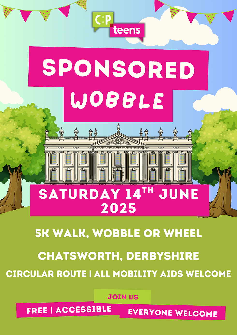 Sponsored Wobble 2025 poster